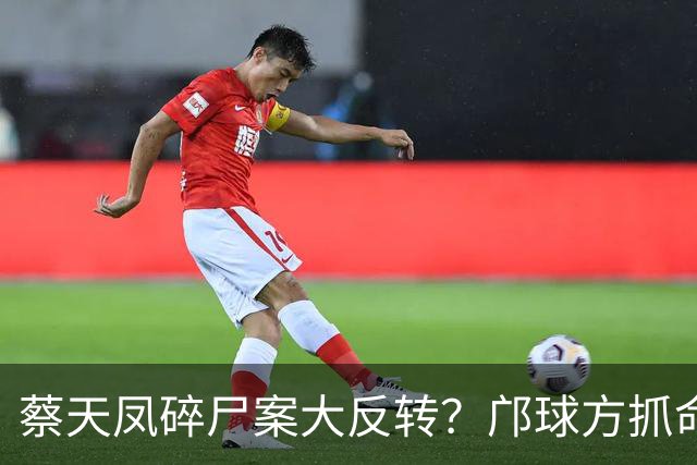 蔡天凤碎尸案大反转？邝球方抓命案现场漏洞，质疑证物遭警方污染