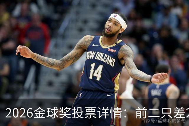 2026金球奖投票详情：前二只差28分 凯恩以微弱优势胜出